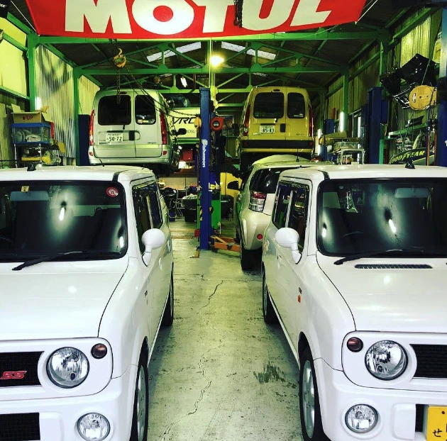 車検・点検を行う整備工場